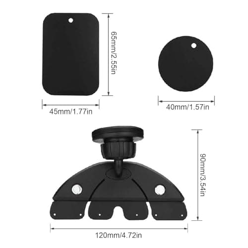 Car Magnetic Phone Holder Rotating Cellphone Holder — view 6