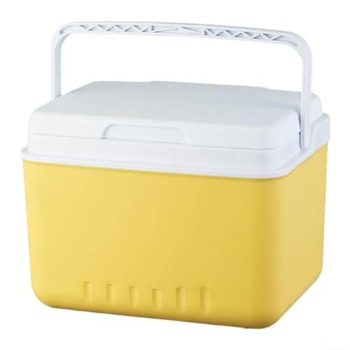 6L/15L Cooler Box Compact Insulated Ice Cooler Box, Portable Ice Cooler, PP PE Plastic, For Camping, Picnics, Festivals, Travel, Beach, BBQs & Outdoor Adventure — view 2