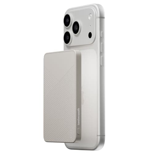 Twelve South PowerCapsule, MagSafe-compatible Power Bank, (Dune) 5,000mAh — view 2
