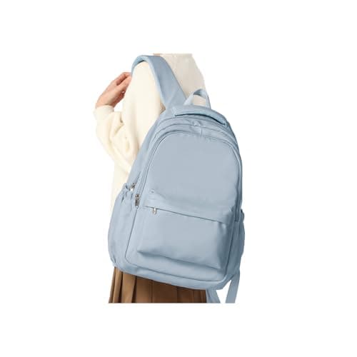 WEPLAN School Backpack School Bag for Teenage Girls Boys College Rucksack Lightweight Schoolbag Casual Backpack Dayback Women Bookbag College Waterproof 14 Inch Laptop Backpacks,A3-Blue