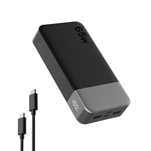 NOBIS Portable Charger 20000mAh 65W Power Bank Fast Charging