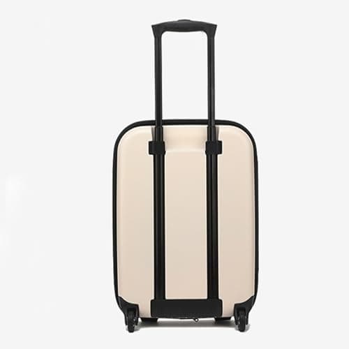 HDWH Cabin Suitcase, Carry On Suitcase Foldable, 45L, 52×23×36cm, 20in, Cabin Bag, with Smooth and Silent Wheels, Thickened feet, 3-Section Telescopic Handle, Lock Hole, Side Pockets-Gray||20in — view 3
