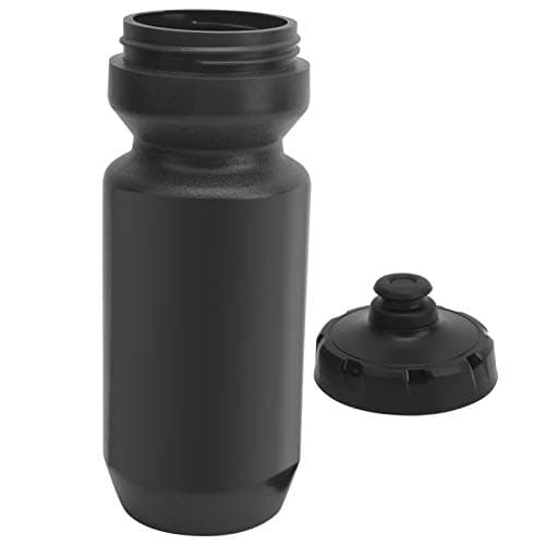 Jiawu Bike Water Bottle, 610ML, PP5+MYLR Film, Leak Proof Nozzle (Black) — view 6
