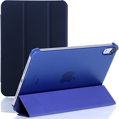 PROTech Case for iPad Mini 7 A17 Pro, Mini 6 (8.3 Inch, 7/6th Generation, 2024/21 Release), Slim Stand Hard Back Shell Protective Smart Cover Case (Blue) — view 2