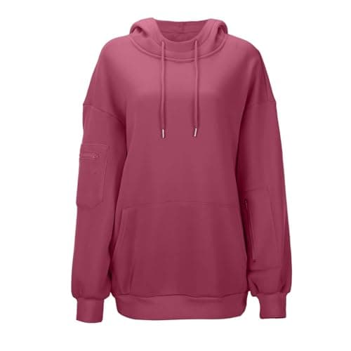 Travel Hoodie For Women Hoodies With Eye Mask Built In Ladies Oversized Hoodies Hooded Sweatshirt Pullover Tops Long Sleeve Sweatshirts Autumn Winter Thermal Fleece Tops With Pockets Trendy Outfits — view 4