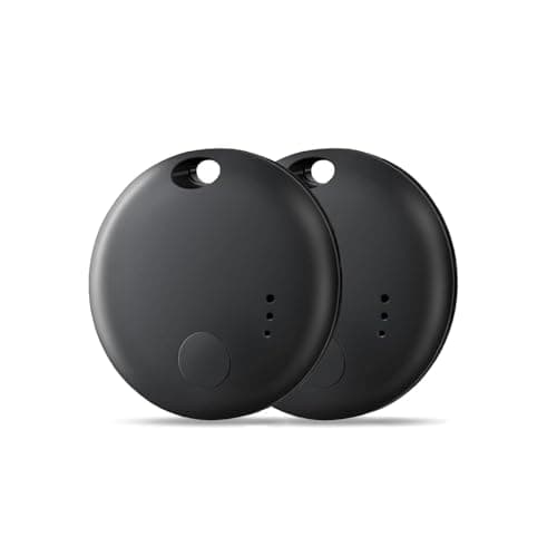 Bluetooth Smart Tracker Tags For Android-2Pack Air Tracker Tag Works with Google's ‘Find Hub Device’ App,Replaceable Battery,Tracking Your Keys,Wallet,Luggage
