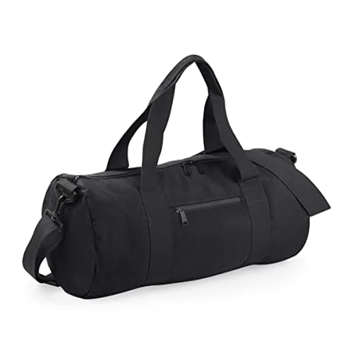 BagBase BG140BKBK Original Barrel Bag Black/Black Bg140 - Black/Black, M