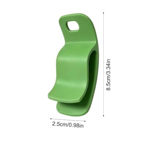 Shoe Horn in Travel Size 8.5 cm Ergonomic Tool for Walking, green, riferimento alla descrizione — view 6