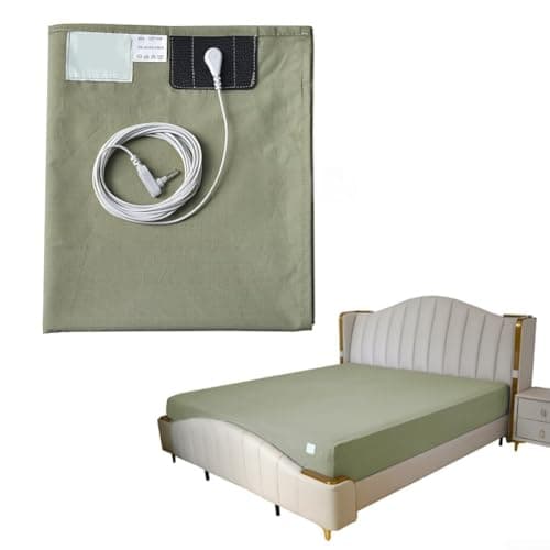Grounding Sheet 95% Cotton 5% Silver Fibre Green (97 x 190) — view 5