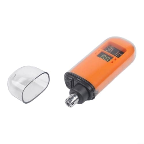 Portable Nose Hair Trimmer for Travel Compact Lightweight Design(Orange Display) — view 2