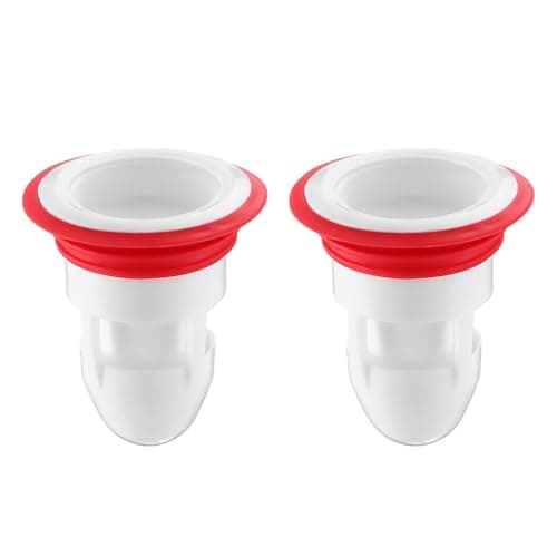 2pcs Household Drain Filters Floor Plug Odor-resistant Drain Plug