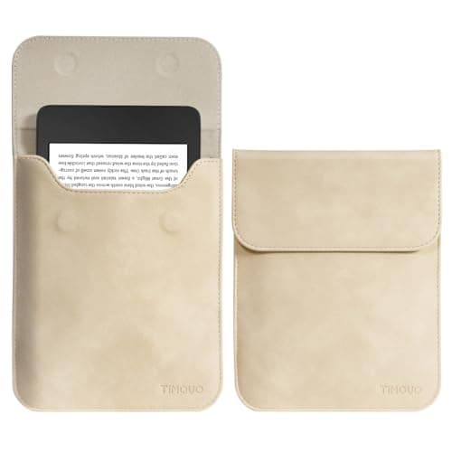 TiMOVO 6 Inch Protective eReader Sleeve, Apricot