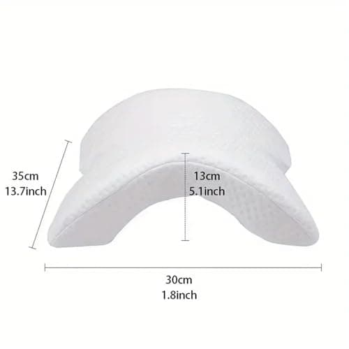 U-shaped Bending Bone Memory Foam Pillow Zero Pressure Couples Pillow Slow Rebound Arch Nap — view 4