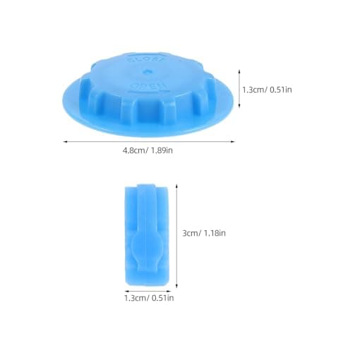NIYANGLE 20 Sets Vacuum Bag Valve Plug Replacement Caps for Compression Storage Bags, Airtight Silicone and Plastic Sealing Accessories with User-friendly Design for Travel and Home — view 2