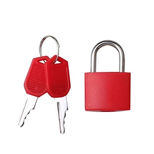6 Pcs Suitcase Locks with Keys, Small Padlocks Luggage Locks — view 5
