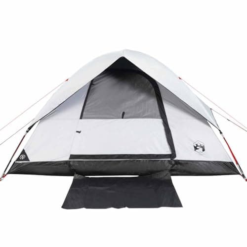Ziaphsol Dome Family Tent for 6 People, White Darkened, Waterproof Outdoor Tent with E Connection, 305 x 305 x 183 cm, Lightweight Pack Size for Camping, Hiking, Trekking, Festival — view 4