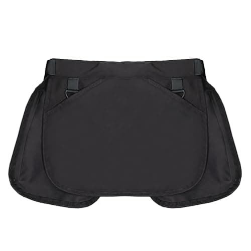 Waist Tool Apron Bag with Adjustable Waist Belt and Detachable Pockets Large Capacity Fanny Pack for Gardening Cleaning Work Hairstylist Woodworker Electrician Dog Trainer — view 3