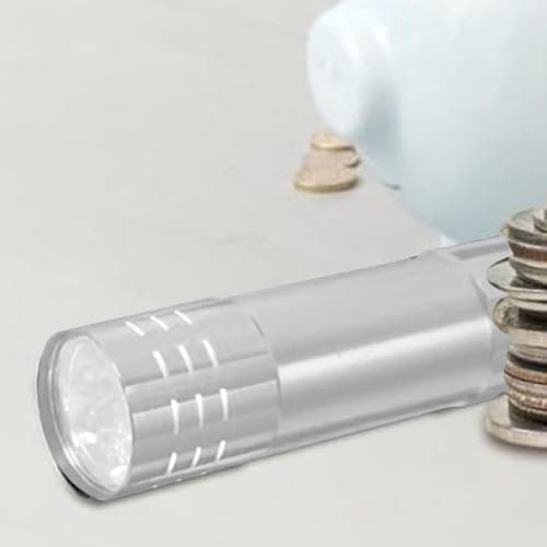 Flashlight Secretly Hides, Flashlight Shape Secret Stash Set Of 2, Secret Stash Safe, Lightweight, Portable, 8.3x2.3x2.3cm, Blue, Black, Silver, For Home Travel Hotel — view 3