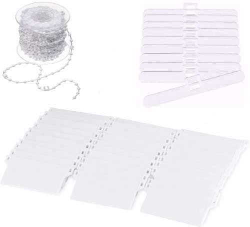 Vertical Blind 89mm Vertical Blind Bottom Weights Top Hangers and Bottom Chain Repair KIT (10) — view 6