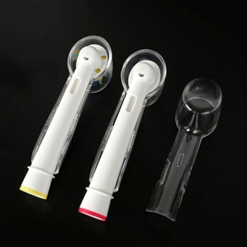 CALLARON Electric Toothbrush Head Cover 20 Pack Plastic Travel Caps — view 4