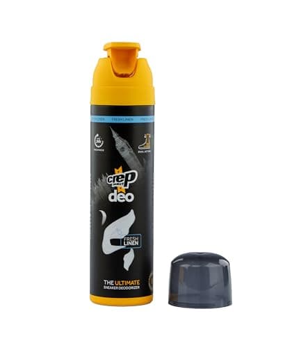 Crep Protect Shoe Deodorizer Spray - Foot & Shoe Odor Eliminator for Smelly Shoes, Sneakers, Boots, Suede & Nubuck - 24-Hour Freshness, Refreshing Scent (Fresh Linen, 150ml) — view 6