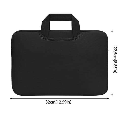 LOIJMK Computer Inner Sleeve Solid Color Multiple Colors to Choose From Daily Laptop Sleeve Grad Pockets (Mint Green, 11) — view 4