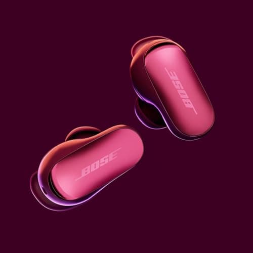 Bose QuietComfort Ultra Bluetooth Earbuds (2nd Gen), Wireless Noise Cancelling earbuds, Up to 6 hours battery, IPX4 Rating, Immersive Audio, Deep Bass, Deep Plum - Limited Edition — view 2