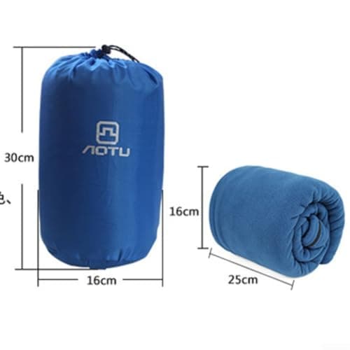 Fleece Sleeping Bag Liner for Camping and Hiking Travel — view 2