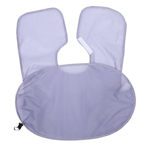 Beard Trimming Cape for Men, Polyester Shaving Apron for Travel