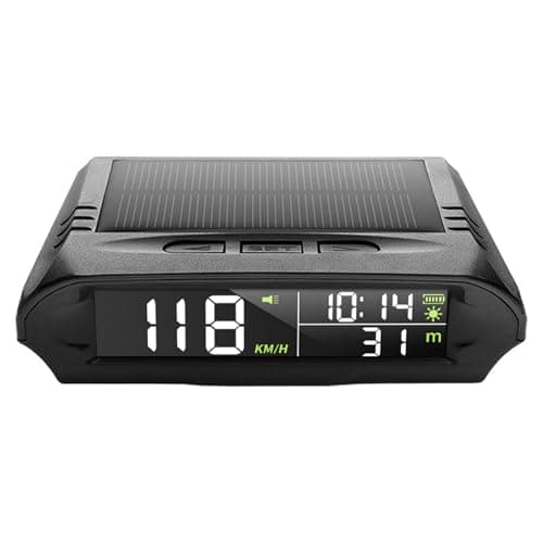 Beimus Car Head Up Display Solar Powered 1000mAh Battery Ideal for Daily Commute and Long Distance Travel Improves Road Night Driving Display — view 5