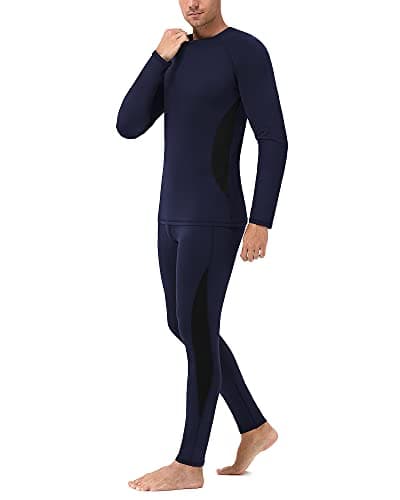 Roadbox Men's Thermal Underwear Set, Fleece Lined Base Layer Long Johns — view 2