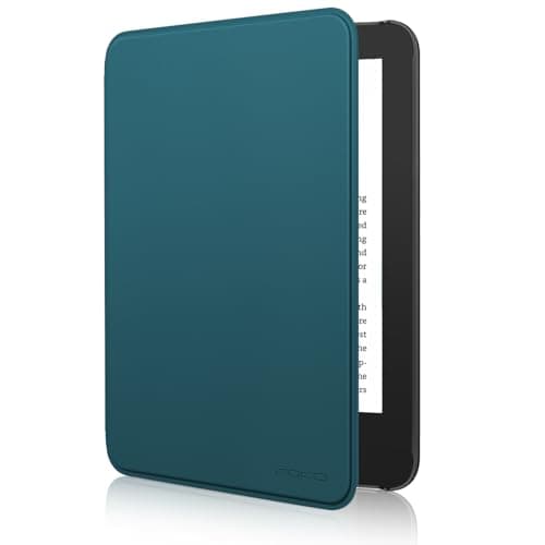 MoKo Case for 6" Amazon Kindle Basic 11th Gen 2024/2022,Blue-green