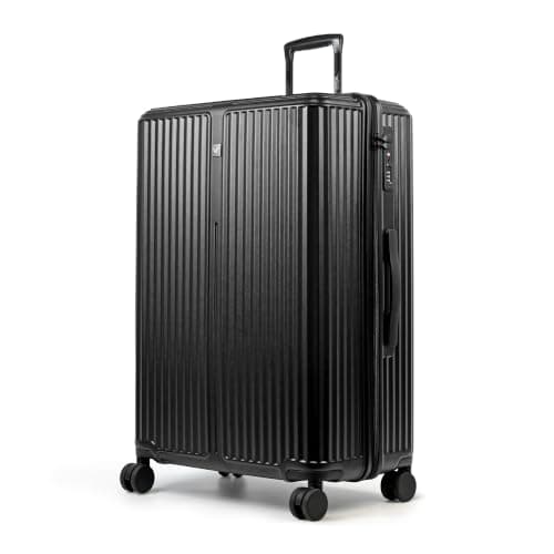 LUGG AirGlide 28 Inch Lightweight Travel Suitcase - Hard Shell Polycarbonate Protection, TSA Approved Lock, Scratch & Water Resistant, Smooth 360° Spinner Wheels & Detachable Interior (76x51x31.5cm)