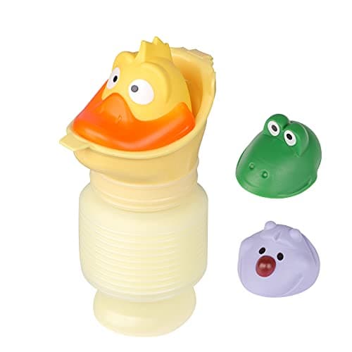 Portable Baby Potty for Girls Boys Emergency Urinal Toilet Hygienic Child Travel Potty Anti-Leakage Kids Pee Training Cup 420ml Urination Container Bottle for Car Travelling, Outside Toilet, Camping — view 6