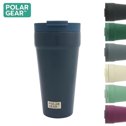 Polar Gear 470ml Coffee Cup Travel Mug, Insulated Coffee Cup w/Closure Lid — view 5