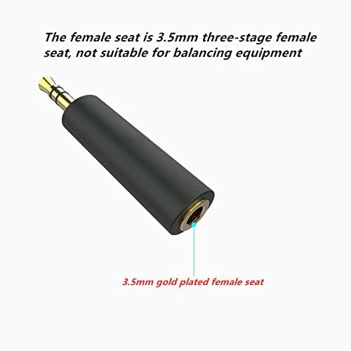 Conductor Earphone Impedance Plug 75 150 200 400 600 ohm Noise Cancelling Adapter Resistance Professional Reduce Noise Filter Plug (75 ohm) — view 6