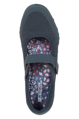 Mountain Warehouse Stroll Womens Casual Outdoor Shoes - Breathable Sneakers with Mesh Lining & EVA Footbed - Spring Summer, Walking, Hiking, Outdoors & Trekking Navy Adult Shoe Size 5 — view 5