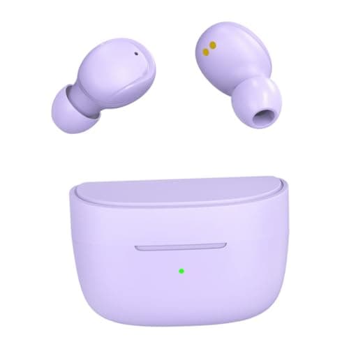 TEHAUX Wireless Earphones In-Ear Smart Wireless 5.0 Noise Cancelling Earbuds with Portable Lightweight Design for Sports and Study – ABS Material Comfortable Wearing