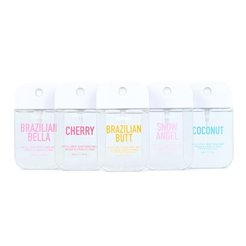 Hand Cleansing Spray Gift Set - 5x 50ml Mists, 70% Alcohol, Hydrating, Moisturising, Travel — view 2