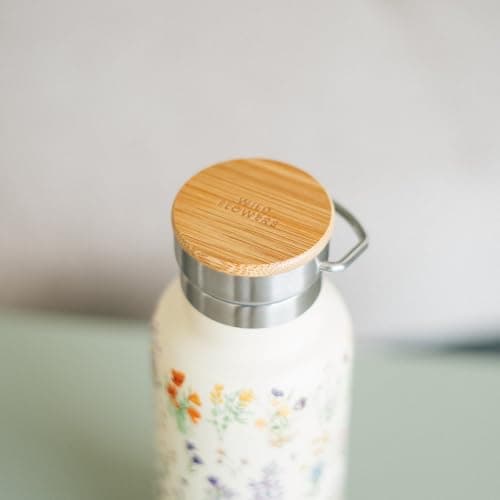 Grupo Erik Metal Water Bottle 500ml / 17oz - Wild Flowers Gifts — view 6