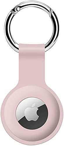 COLORCORAL AirTag Holder Case- Silicone Case for AirTag Keyring Apple 2&1