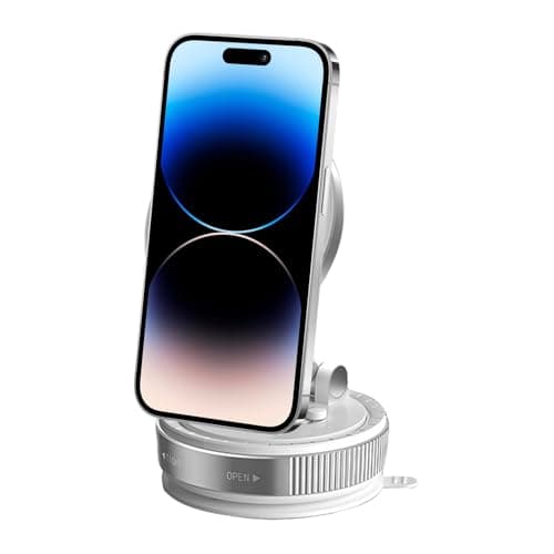 Magnetic Vacuum Suction Phone Mount Retractable Navigation Stand — view 6