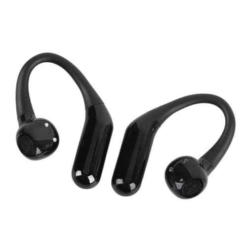 Real Time Translation Earbuds Noise Reduction Wireless Bluetooth Translator Earphones Support Multi Languages for Travel Business (Black) — view 3