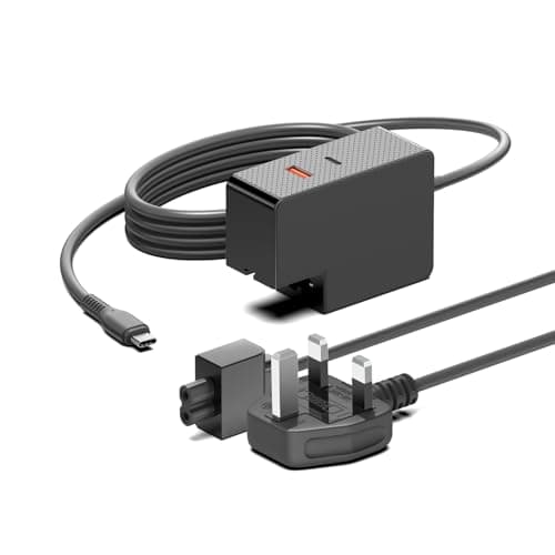 PD100W USB C Charger, KFD GaN Type C Fast Wall Power Supply Adapter for NEEWER HB80C HS60B HS60C Video Lights V Mount Batteries NP-F Chargers DJI Air 3S/Mavic 3 USB-C Charging Cable