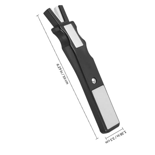 HOLIDYOYO Ice Skate Sharpener Tool, Ice Hockey Skate Blade Sharpener, Emery and Ceramic, Professional Grade, for Mobile Sharpening, Winter Sports, Outdoor Enthusiasts — view 2