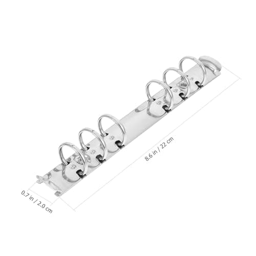 4pcs Stainless Steel Binder Creative File Clip — view 2