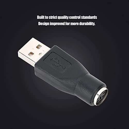 Ausla USB Male to Female Adapter Converter Plug and Play Keyboard Mouse Interface Small Portable 5 Pack for Home Office Travel Users — view 3