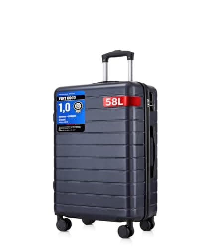 Shavont 24 Inch Medium Suitcase, ABS+PC Hard Shell Check-in Luggage