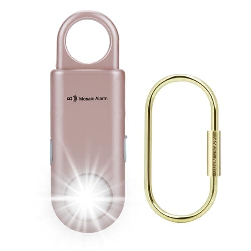 Rechargeable 135db Personal Safety Alarm 2-in-1 Torchlight & Strobe Light