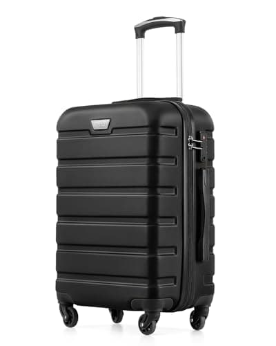 COOLIFE 20 Inch Carry On Suitcase for EasyJet, ABS+PC, Hardshell, Durable
